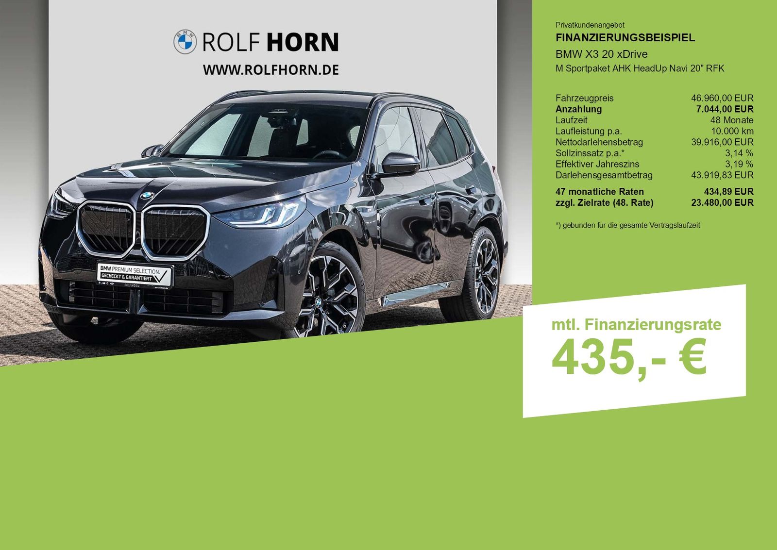 BMW X3 20 xDrive M Sportpaket AHK HeadUp Navi 20 RF foto 3