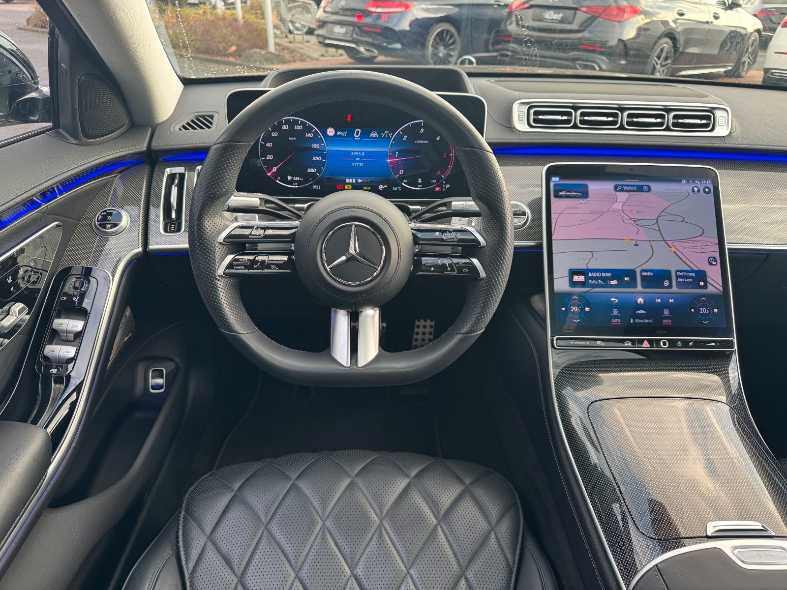 Fahrzeugabbildung Mercedes-Benz S 400d 4M AMG+Pano+Massage+HUD+360+AirM+