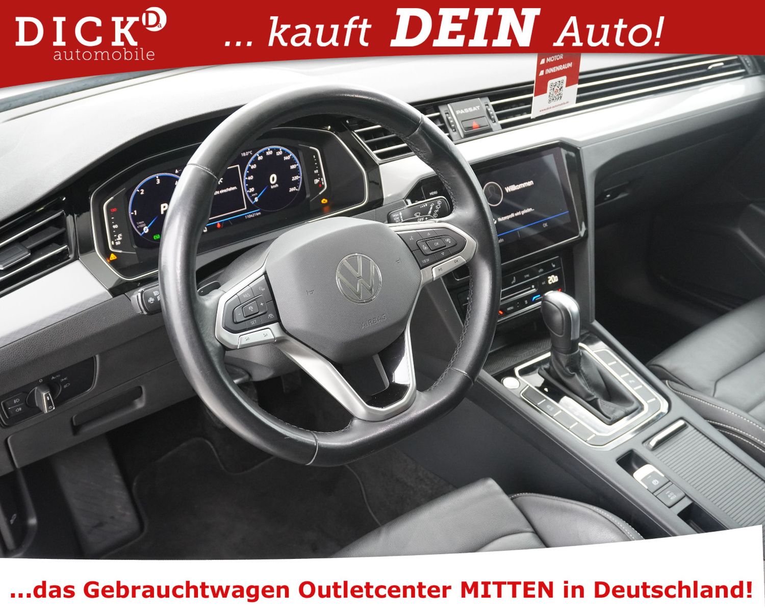 Fahrzeugabbildung Volkswagen Passat Var 2.0d Busin PANO+STDHZ+LEDER+H&K+VOLL