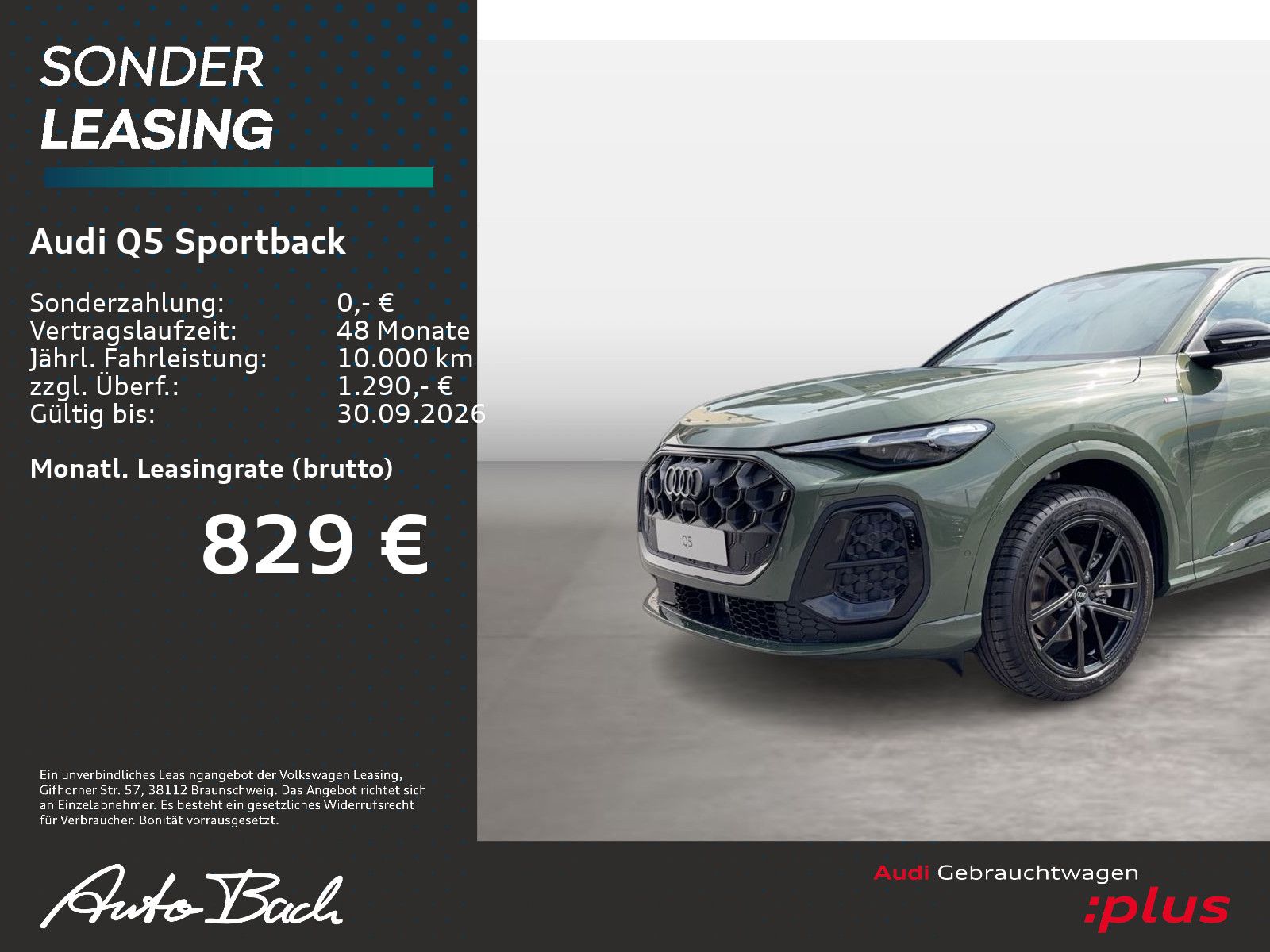 Audi Q5 Sportback S line TDI qu Navi LED TechPlus AHK imagem 2