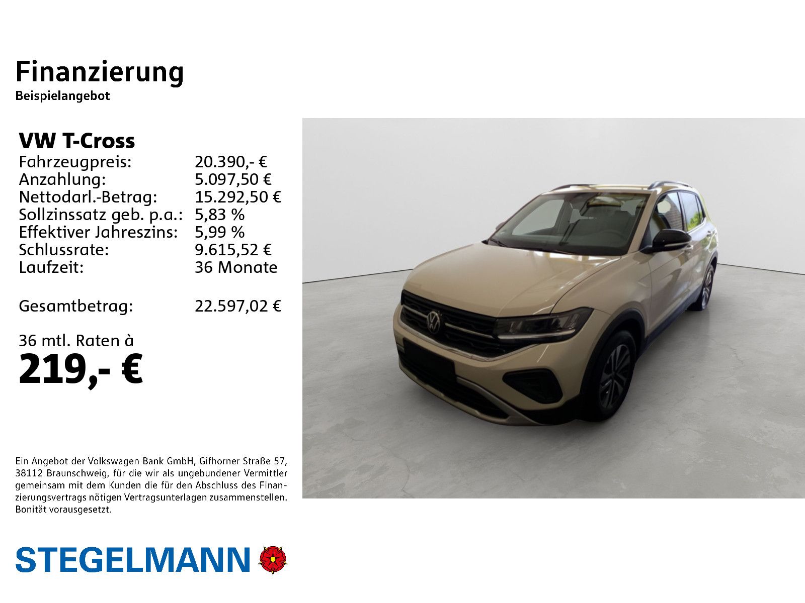 Volkswagen T-Cross 1.0 TSI Energy *LED*Navi*+3J. Garantie* imagem 2