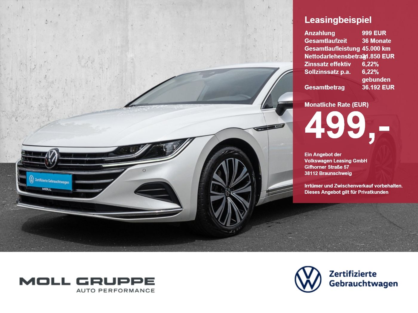 Volkswagen Arteon Shooting Brake 2.0 TDI 4Motion DSG Elegan
