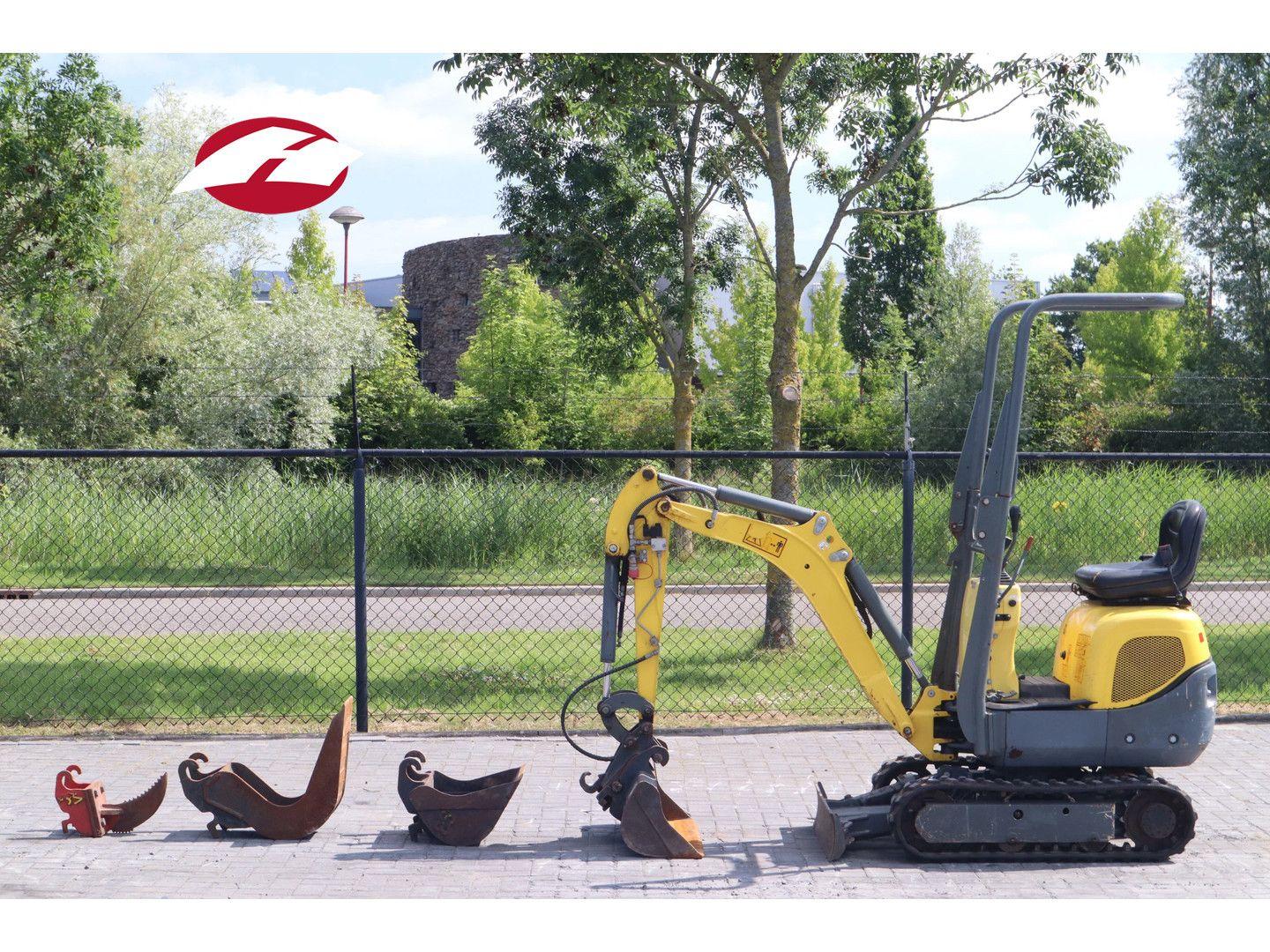 Wacker NEUSON E08-01 | DUTCH | 3 BUCKETS | RIPPER