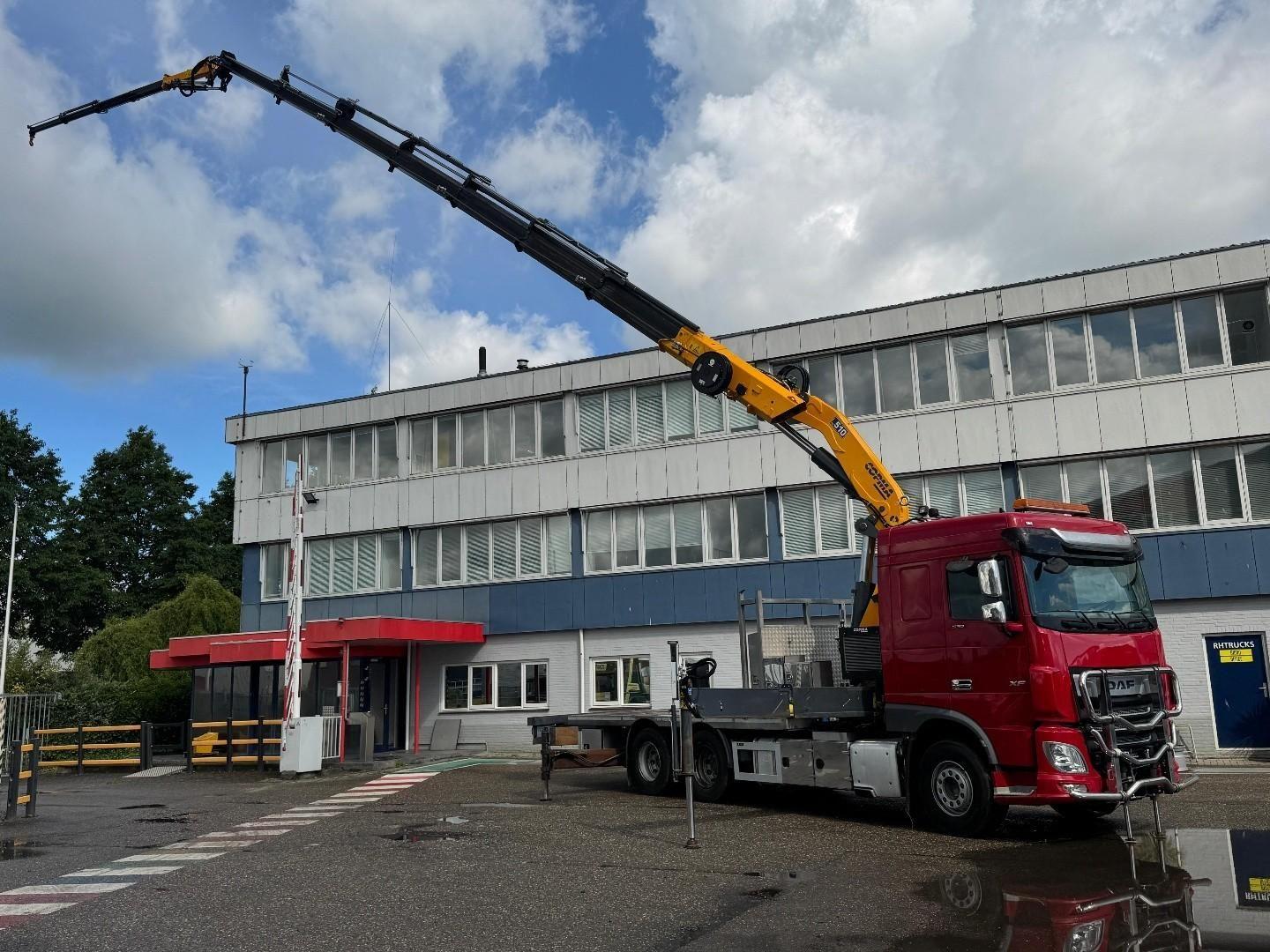 DAF XF 530 COPMA 510.7 + FLYJIB + REMOTE + FRONT STA