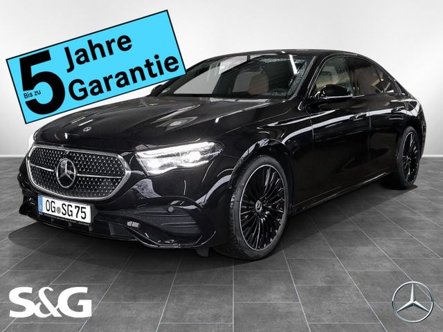 Mercedes-Benz E 220 d Lim.AMG Leder Braun+360°+AHK+LED+Distro