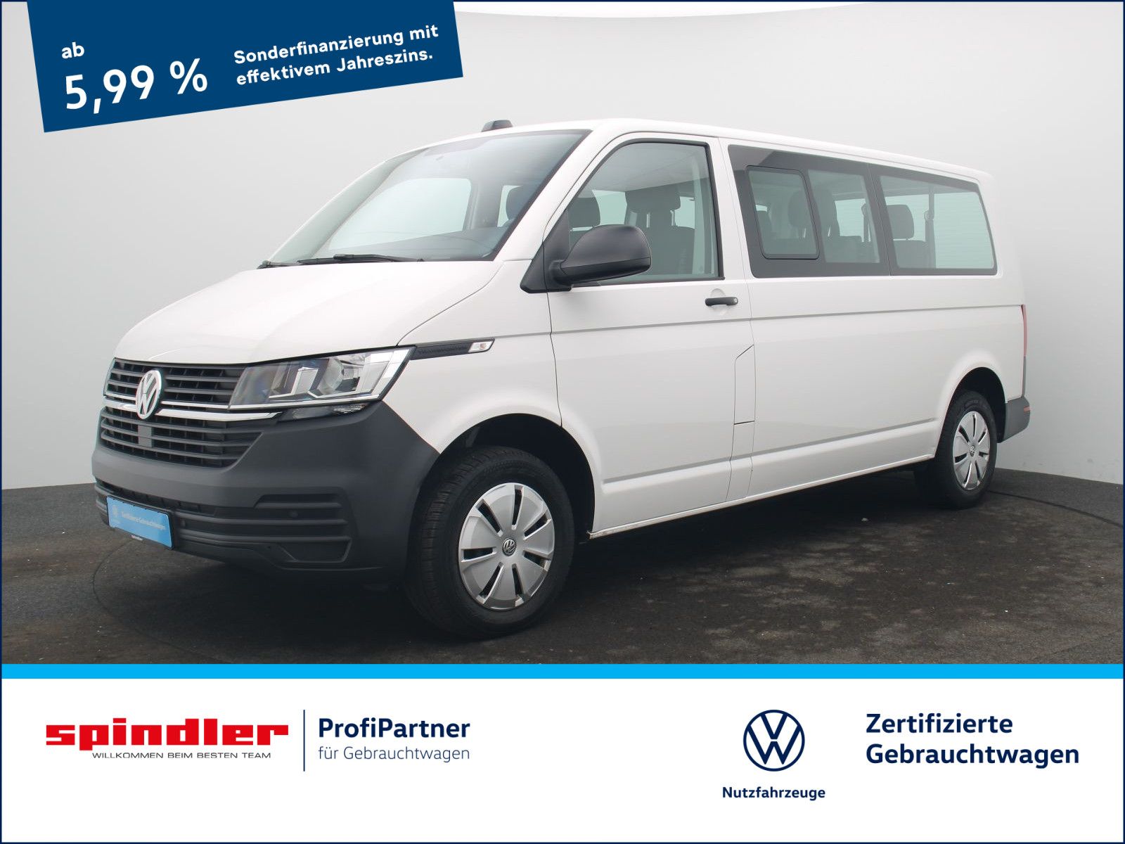Volkswagen T6.1 Kombi / 9-Sitze, Navi, App-Connect, AHK
