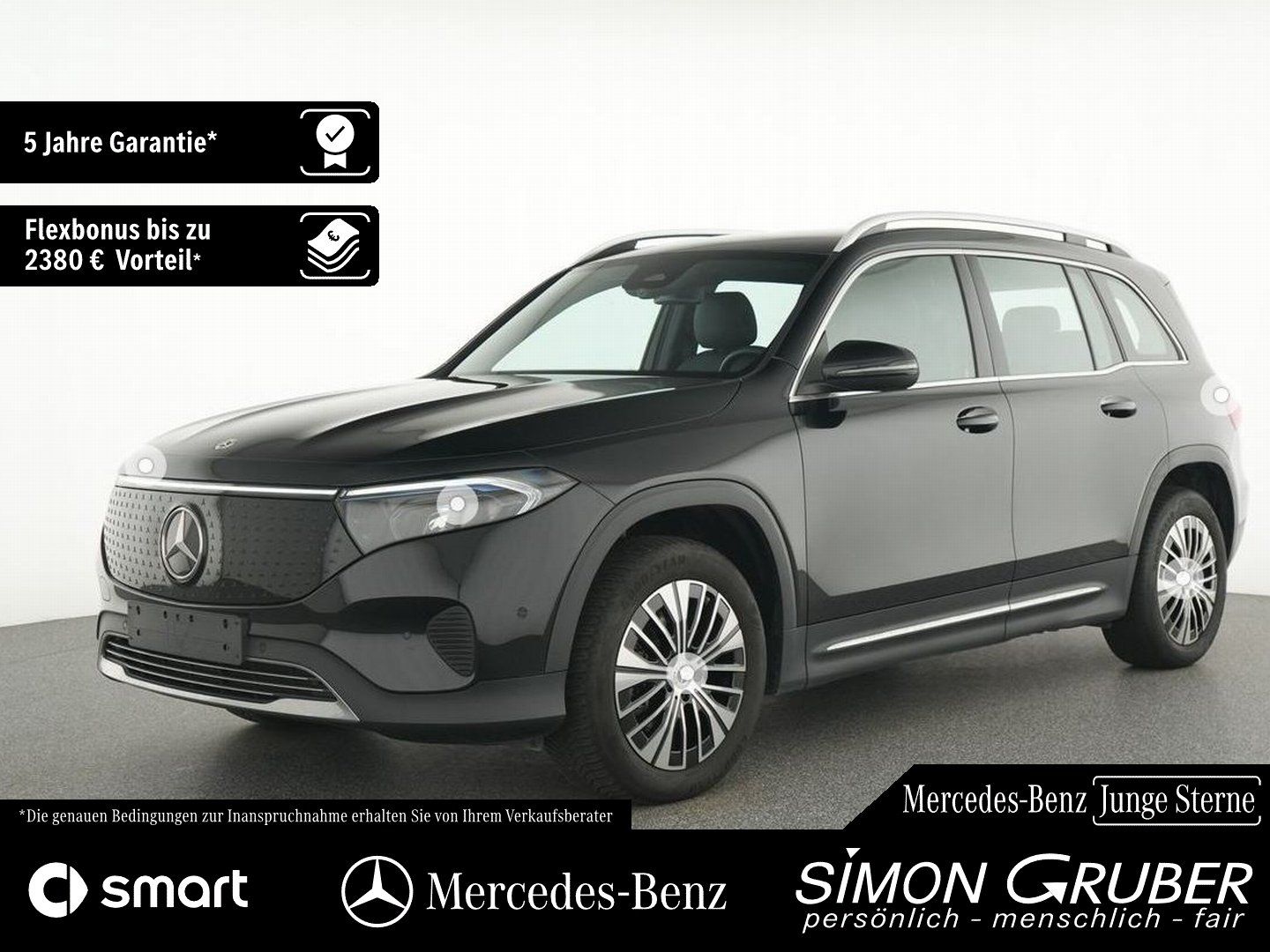Fahrzeugabbildung Mercedes-Benz EQB 250+ Progressive Adv. Pano Kamera Amb 7Sitze