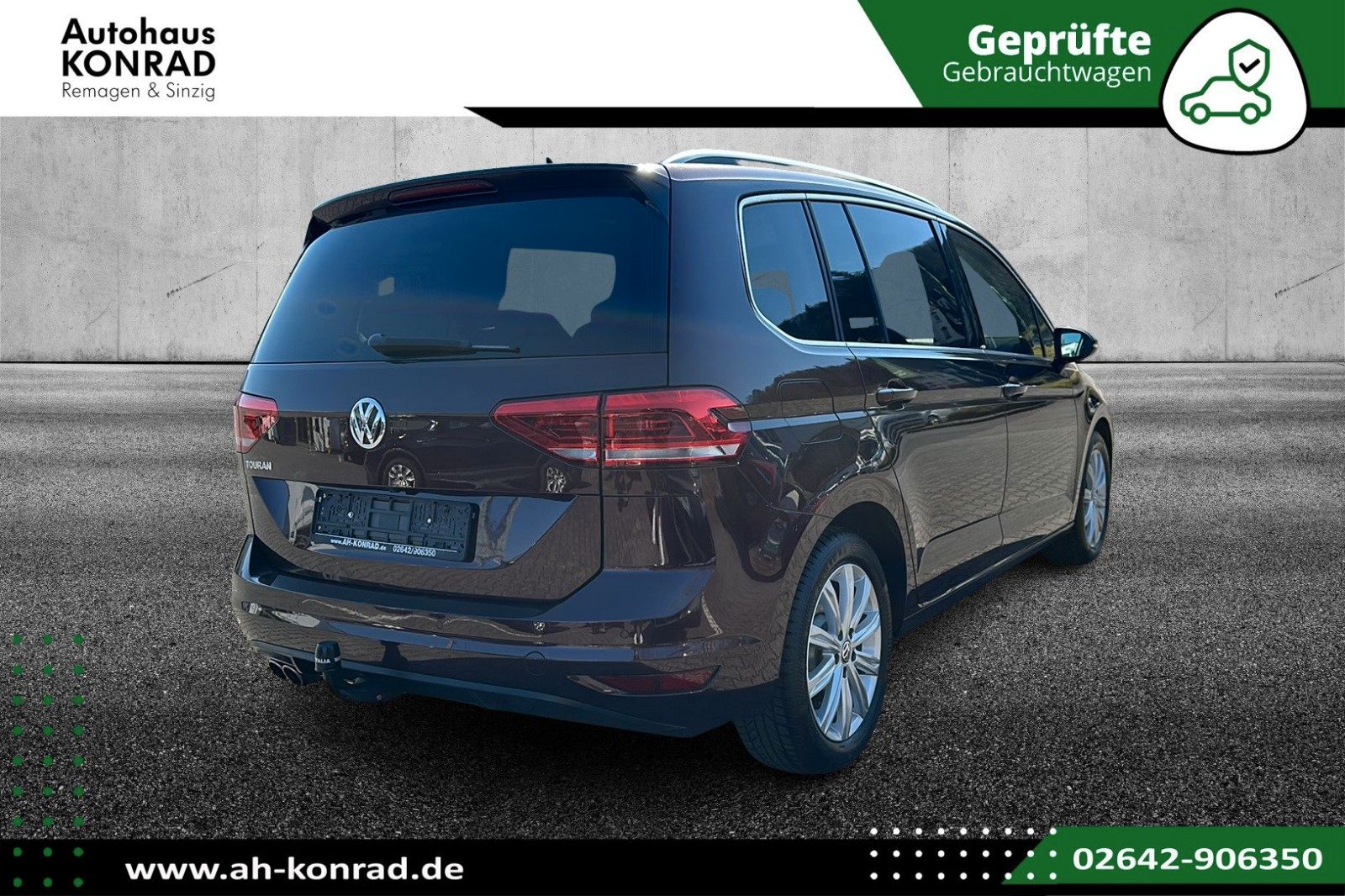 Fahrzeugabbildung Volkswagen Touran Highline BMT 2.0 TDI DSG-Pano-AHK-Navi