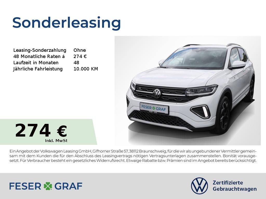 Volkswagen T-Cross R-Line 1.5 TSI Navi AHK Kamera LED SiHz foto 1