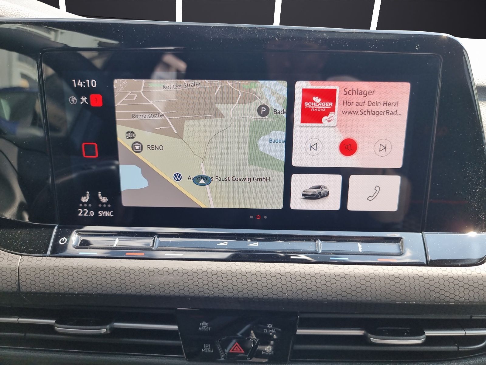 Fahrzeugabbildung Volkswagen Golf VIII GTI Clubsport Akrapovic Matrix Navi Pa