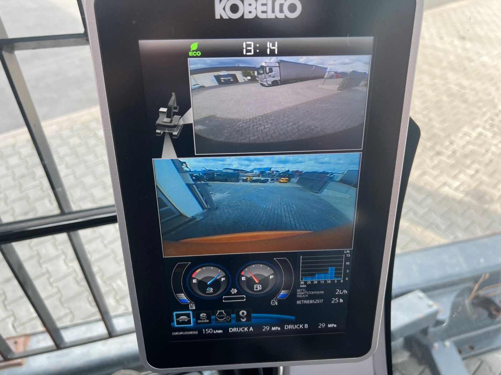 Fahrzeugabbildung Kobelco ED160 BR-7 / nur 999h! / Woodcracker Löffelpaket