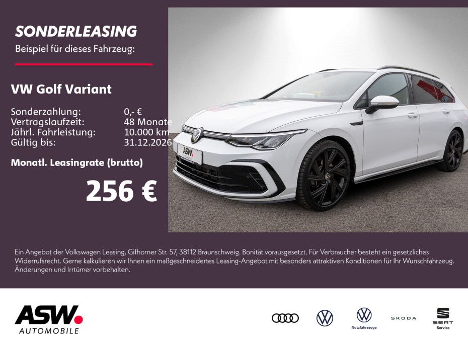 Volkswagen Golf Variant R-Line 2.0TSI PANO STDHZ RFK AHK VC