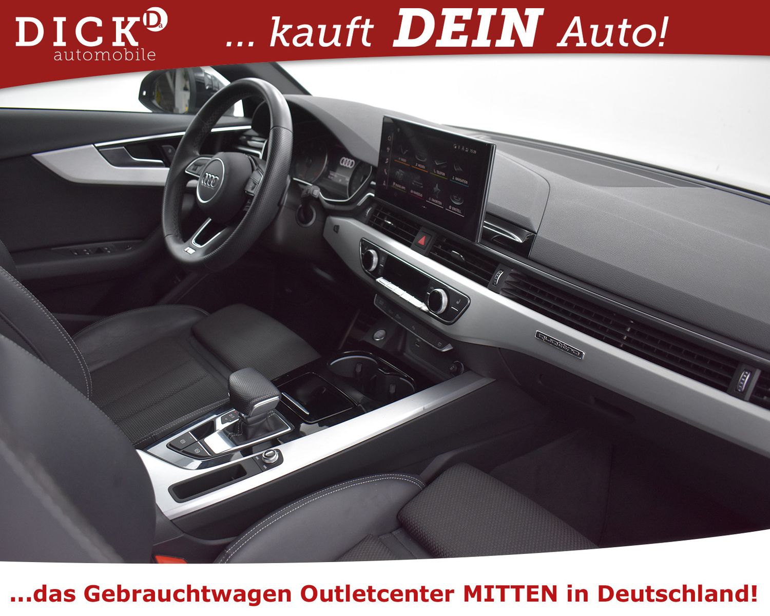 AUDI A4 Av 40d Quatt 2X S LINE+NAVI+B&O+LED+KAMER+SHZ - Image 15