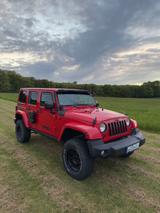 Jeep Wrangler JK UNLIMITED 2.8 CRD / TOP ZUSTAND  - Jeep Wrangler: Rot