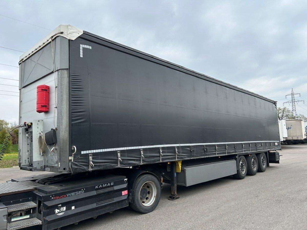 Schmitz Cargobull SCB S3T, Varios, Liftachse,  Edscha-Verdeck
