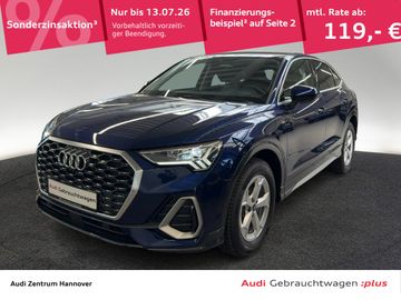 Audi Leasingangebot: Audi Q3 Sportback S line 35 TFSI AHK Kamera LED virtu
