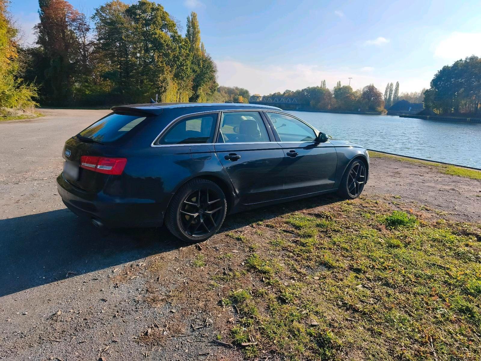 Audi A6 2012 — rear view