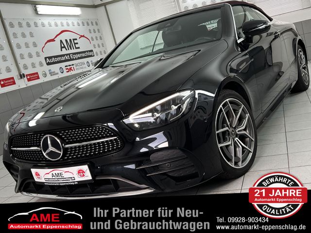 Mercedes-Benz E 220d Cabrio 4Matic AMG Line MBUX|AR|Windschott