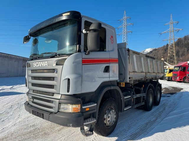 Scania R420 6x4 Meiller Kipper Bordmatik