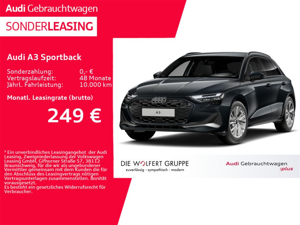 A3 Sportback advanced 35 TDI S tronic ACC*AHK