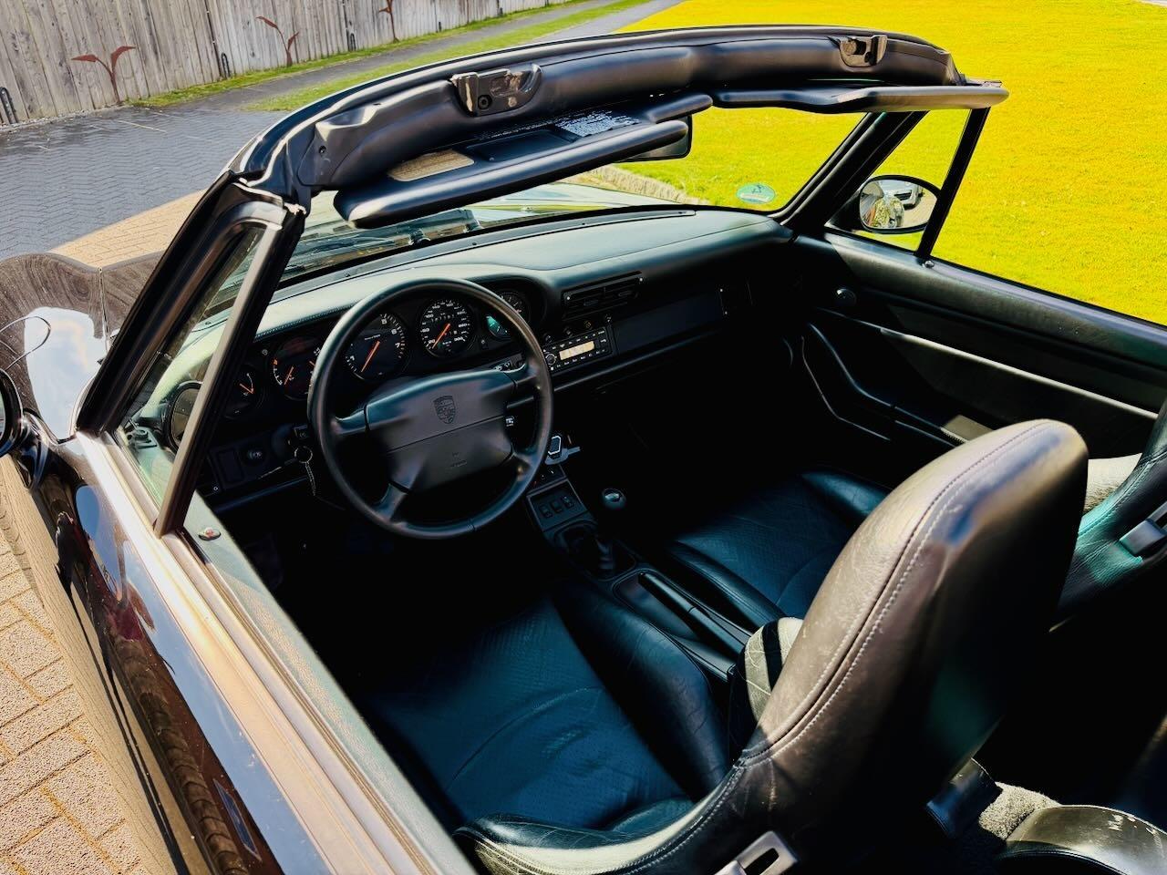 Porsche 993 / 911 Cabrio 6-Gang Scheckheft Classic D 2 9