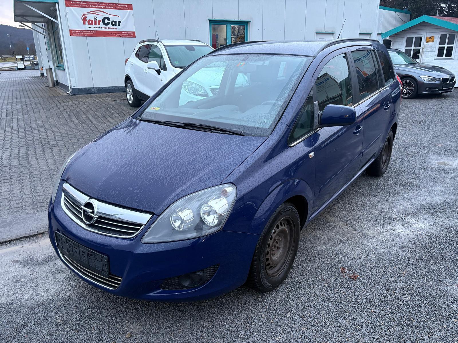 Opel Zafira B Design Edition 06/2026 Tüv 7 Sitzer