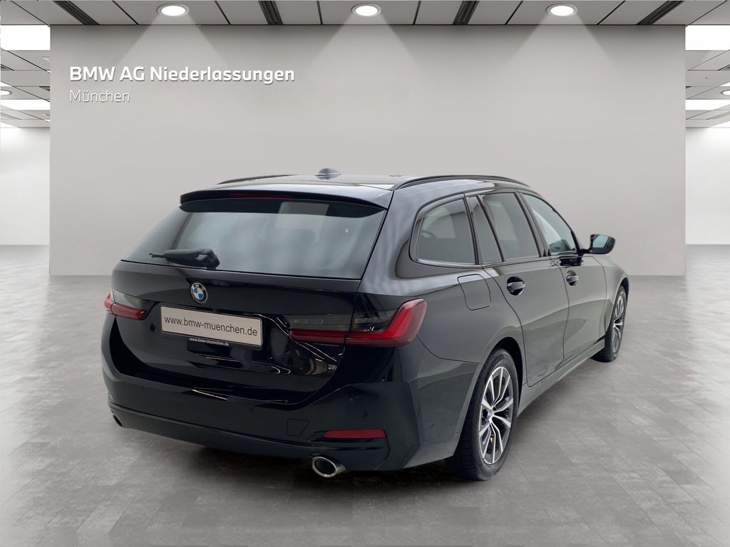BMW 330 2023 г. Чёрный, пробег 24509 км