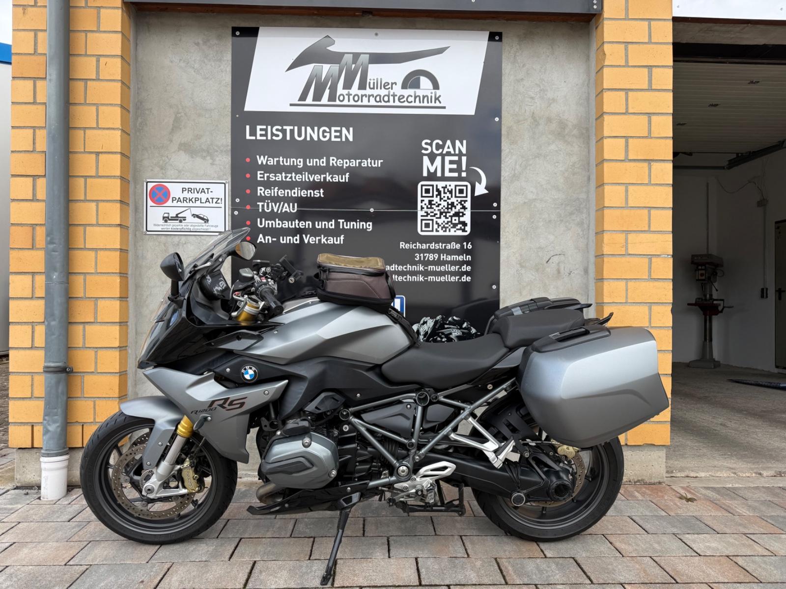 BMW R1200RS 1.Hand Akrapovic Koffer