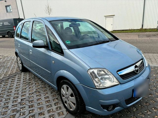 Opel Meriva 1,4 blau Metallic . 1 Hand