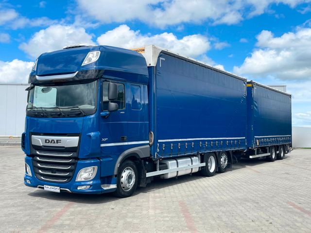 DAF XF 480 JUMBO 120M3 LKW  WECON TANDEM EDSCHA