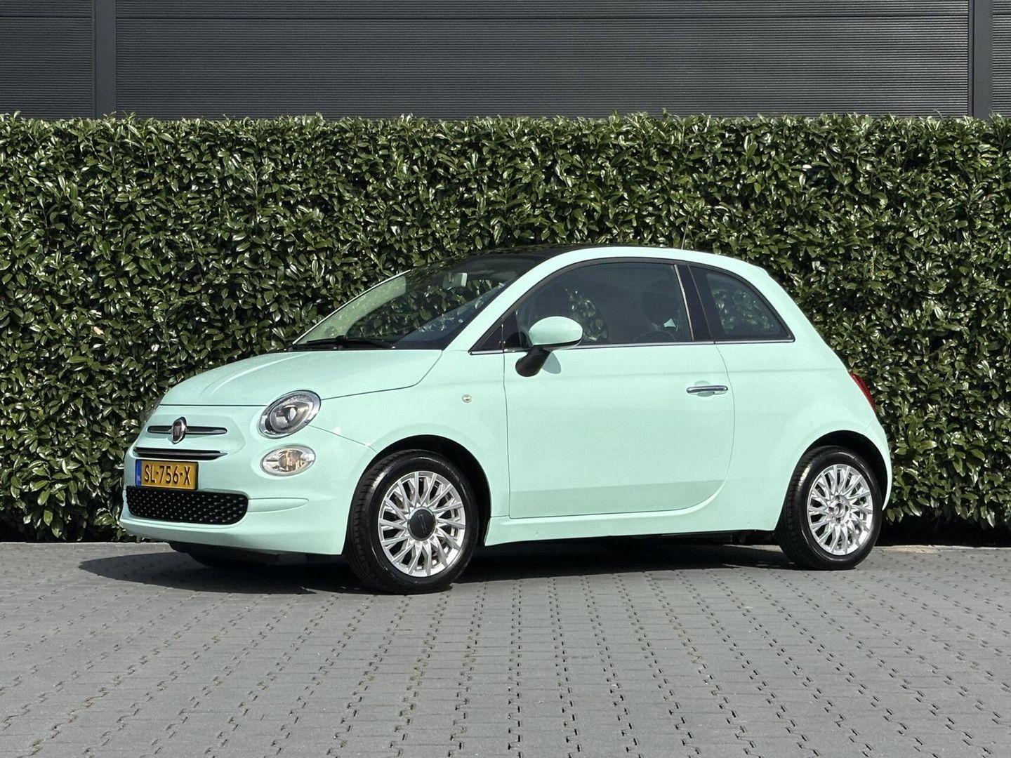 Fiat 500 1.2 Lounge, NL AUTO, NAP LOGISCH, panorama d