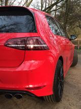 Volkswagen Golf 2.0 TSI DSG 4MOTION BMT R R - : Rot, Scheckheftgepflegt