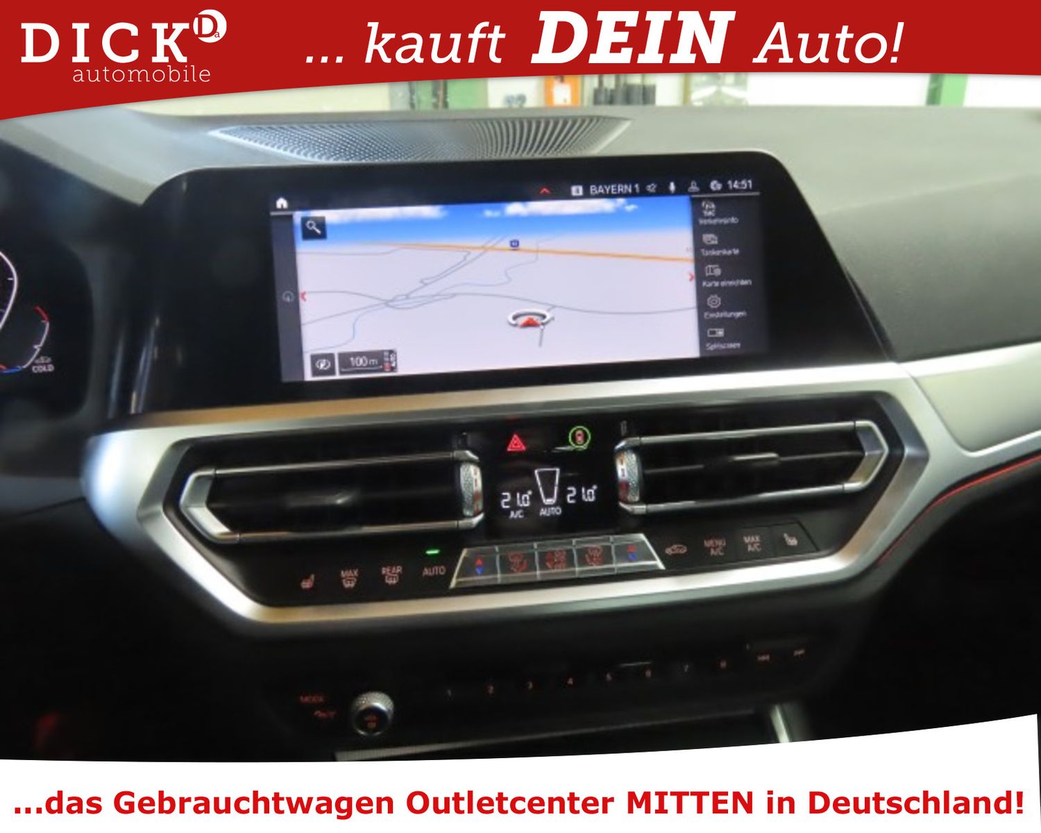 Fahrzeugabbildung BMW 320d xDr Aut Sport LED/NAVI+/VIRTU/HUD/ACC/SHZ