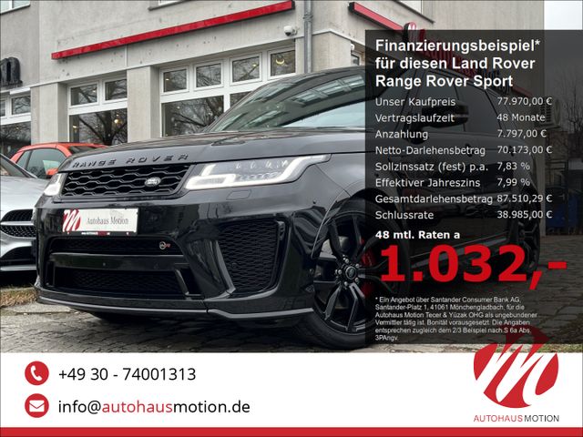 Land Rover Range Rover Sport SVR P575 CARBON PANO 22'LM ACC