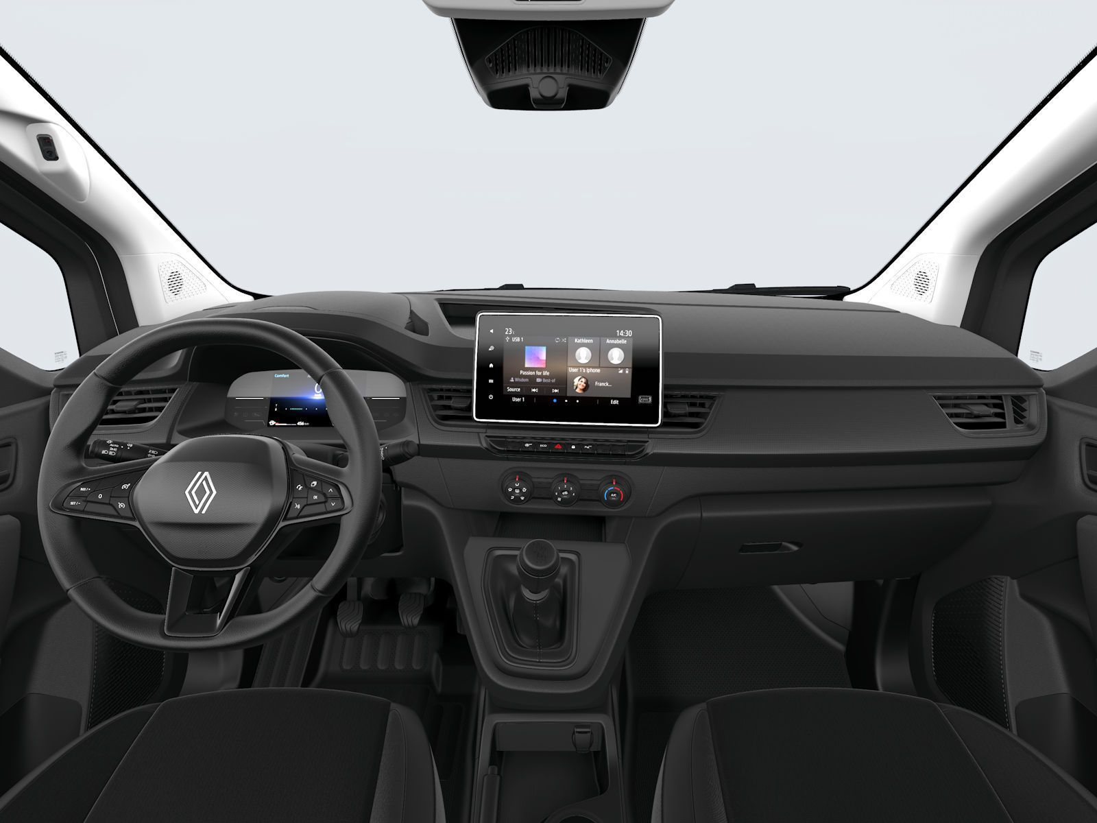 Fahrzeugabbildung Renault Kangoo Rapid Advance L1 Blue dCi 95 - mit KI generiert/bearbeitet