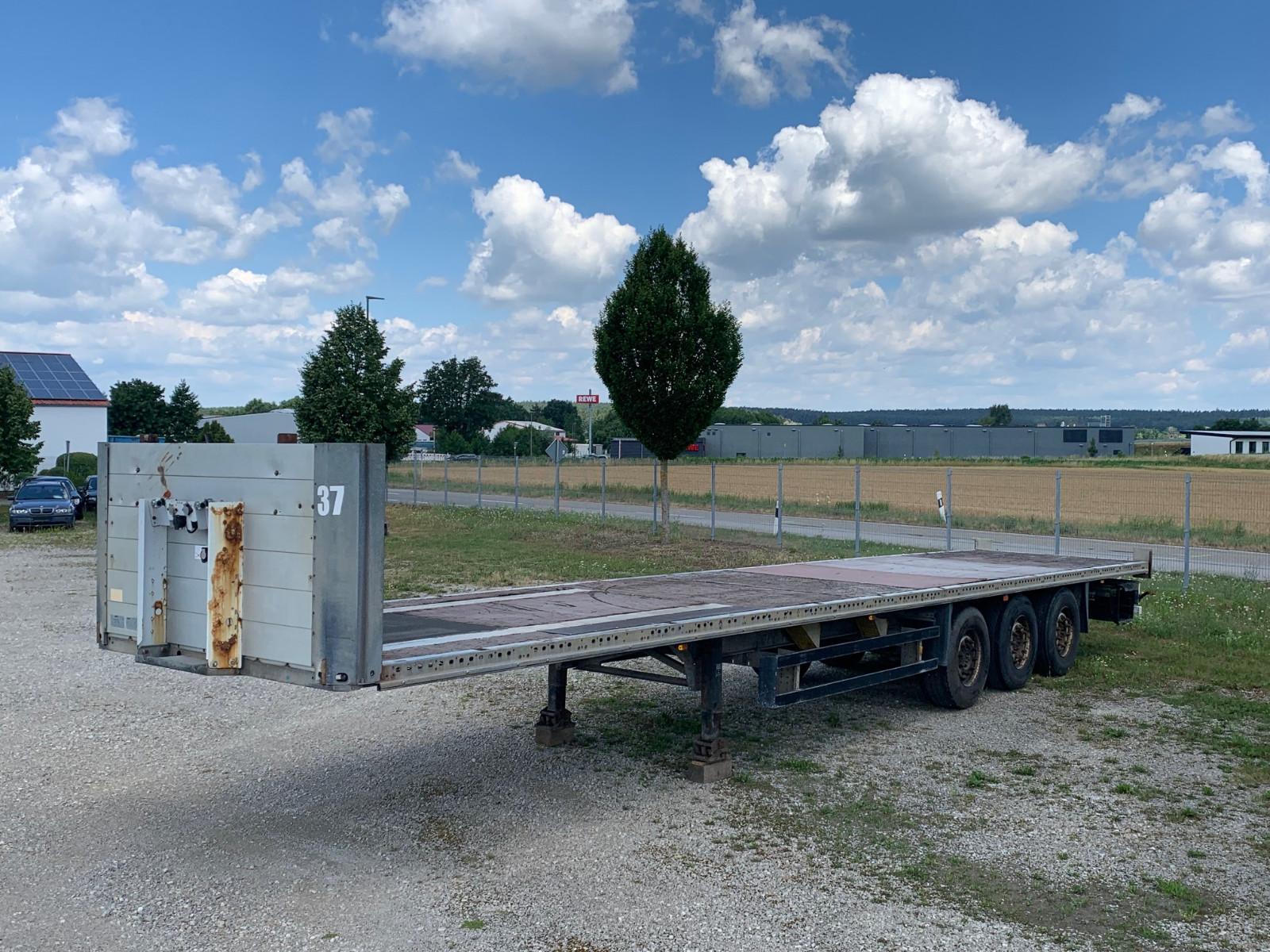Schmitz Cargobull SPL 24 Plateau_ Flatbed_ verzinkt_ Rungen