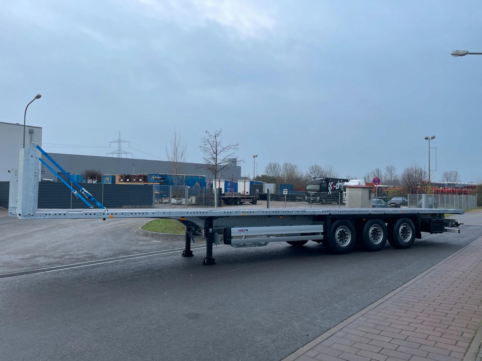 Schmitz Cargobull SPL 24/L  Plateau Twistlock & Rungen -MIETE-