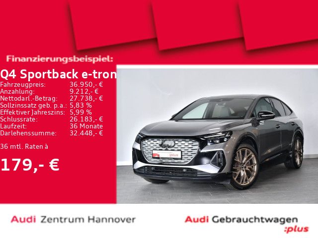 Audi Q4 Sportback e-tron S line 50 quattro edition on