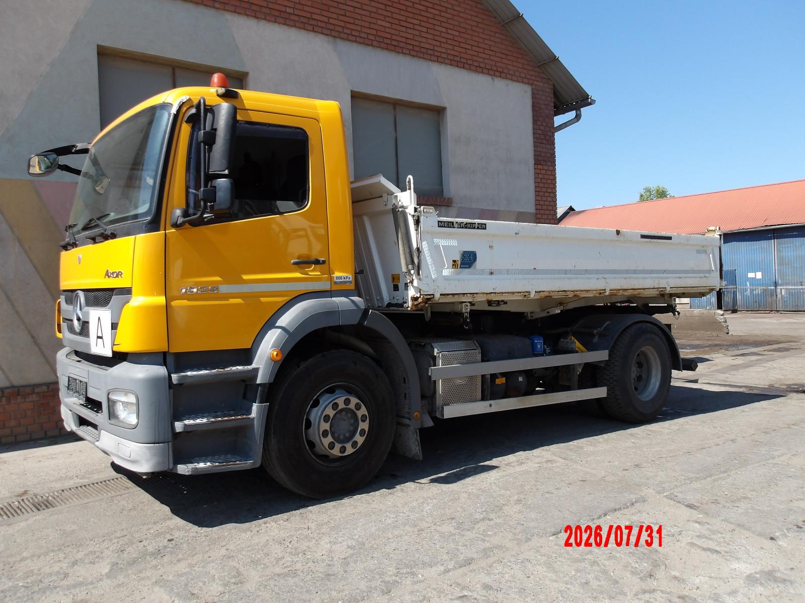 Mercedes-Benz Axor 1829 Euro.5 Meiller Kipper