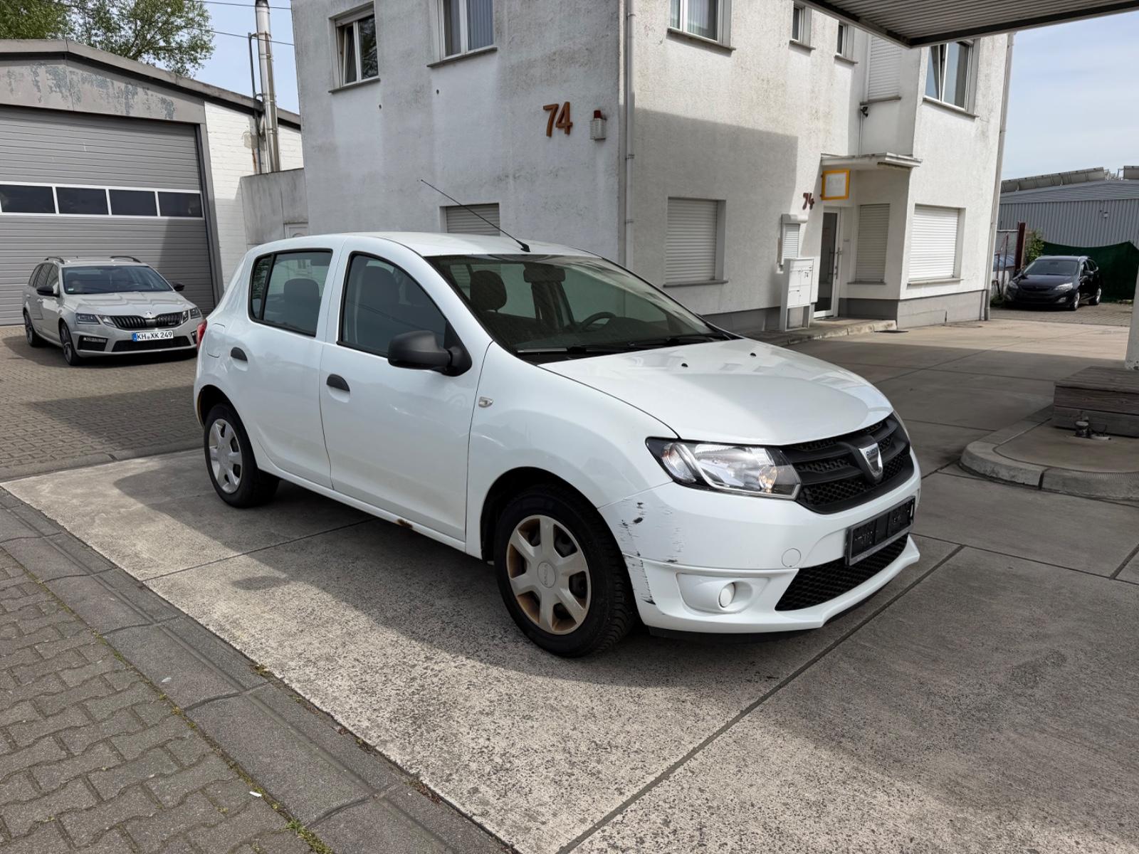 Dacia Sandero II Ambiance, Gasanlage