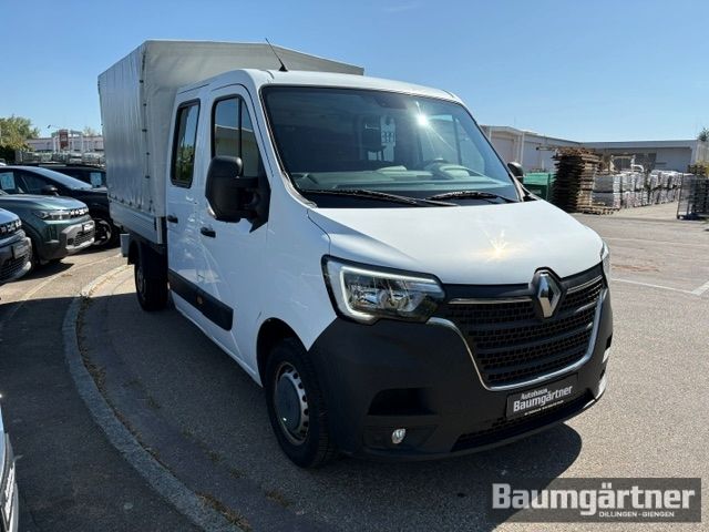 Fahrzeugabbildung Renault Master DoKa dCi 135 3,5t L2H1 Pritsche/Plane - mit KI generiert/bearbeitet
