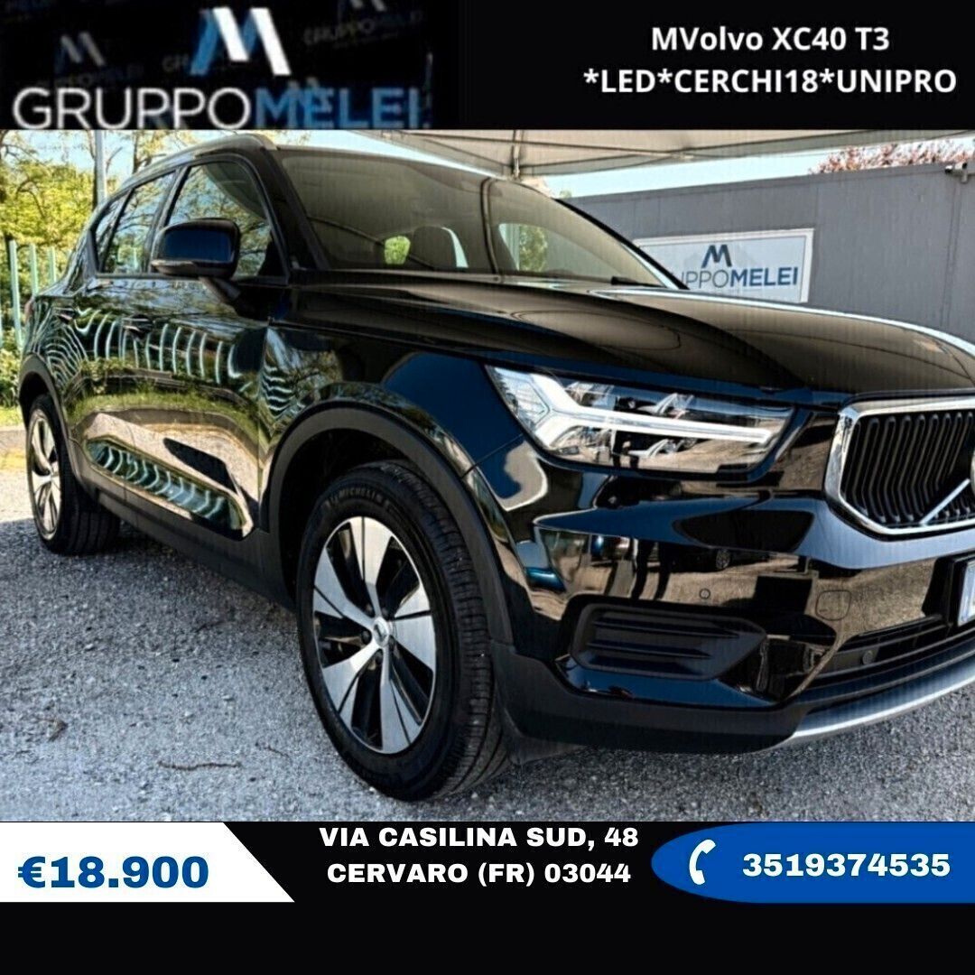 Volvo XC40 T3 *LED*CERCHI18*UNIPRO