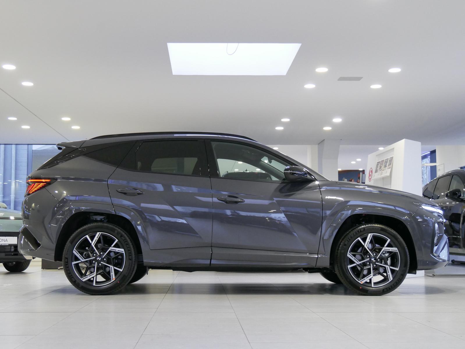 Hyundai TUCSON 1.6 TGDI N-Line 4WD Alcantara LAGERWAGEN, миниатюра 10