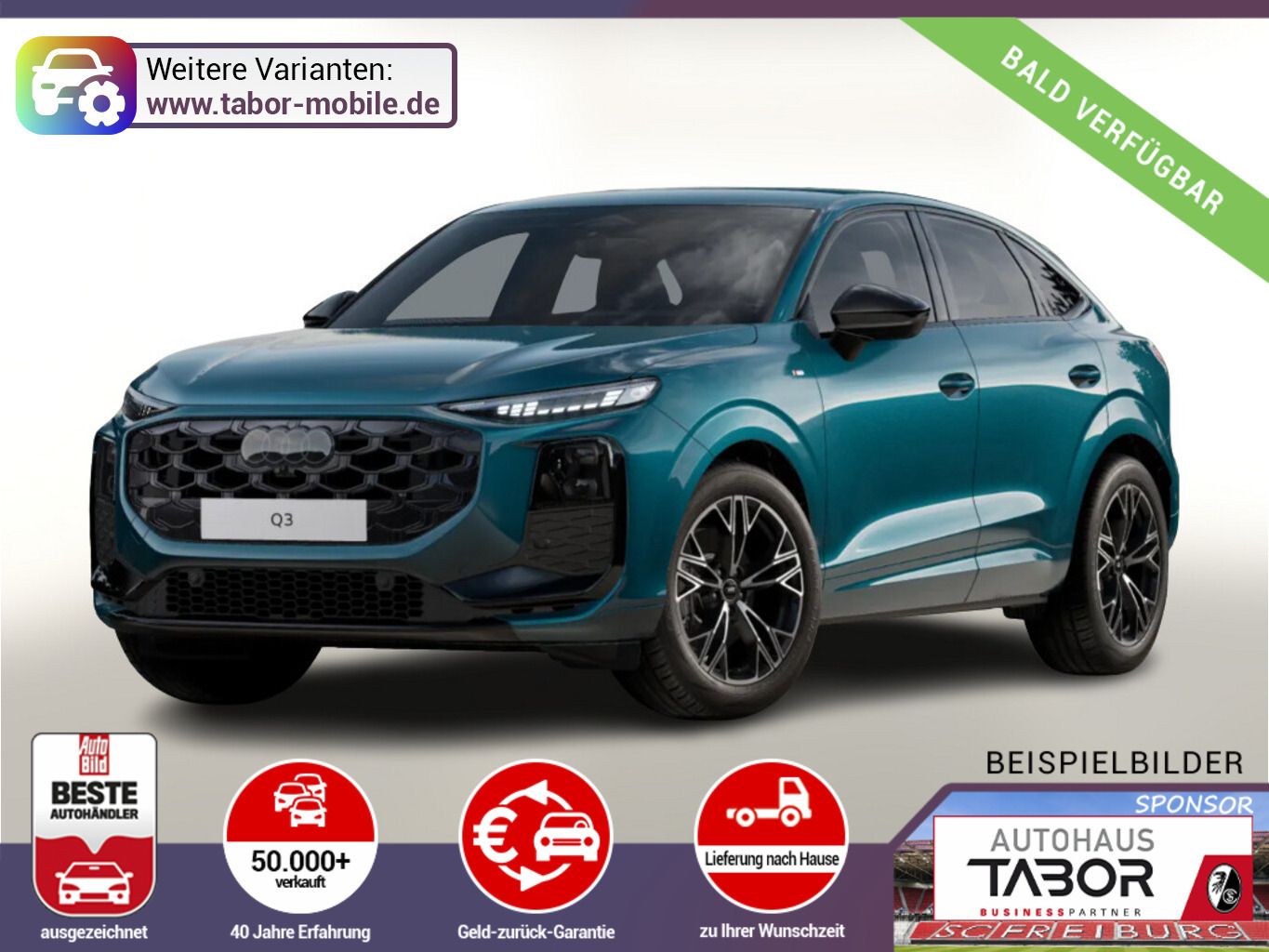 Audi Q3 Sportback quatt. 2xS line Tech+ UVP-27%*