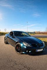 Mercedes-Benz SLK 350 - - blaue Mercedes-Benz SLK 350