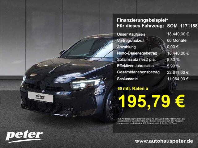 Opel Corsa F 1.2 Turbo GS Automatik Sitzheizung Allwe