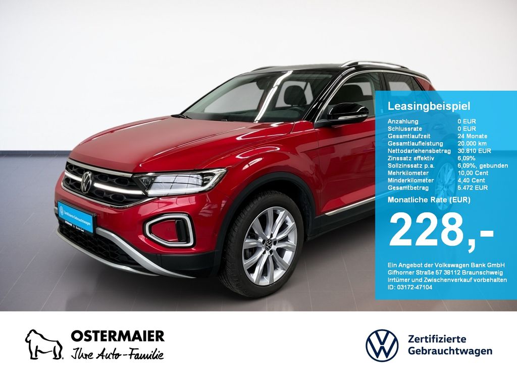 Volkswagen T-Roc STYLE 2.0TDI 150PS DSG ACC.5J-G.AHK.KAMERA