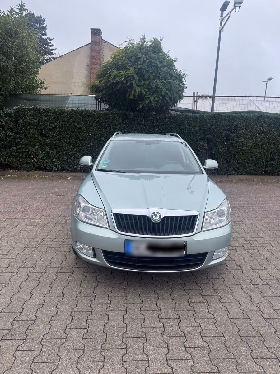 Skoda Octavia 2011 — rear view