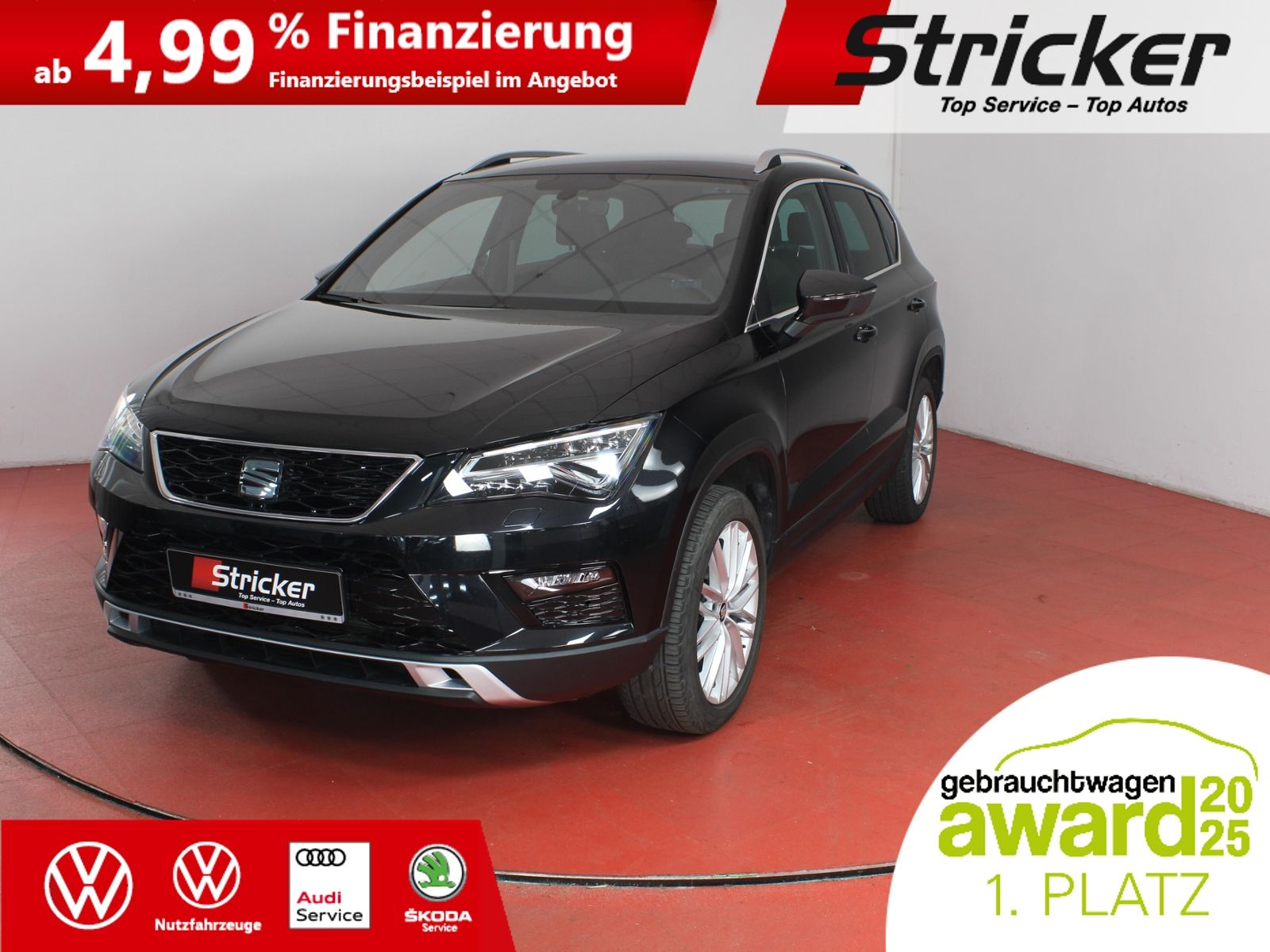 SEAT Ateca Xcellence 1.5TSI Tiptronic 249,- ohne Anza