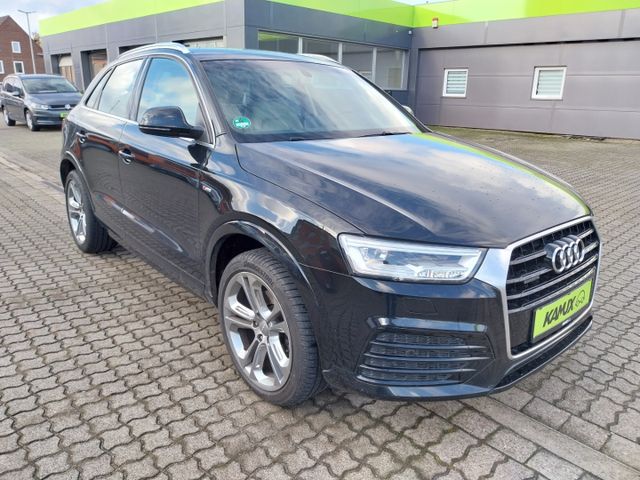 Audi Q3 2.0TDI quattro S-line+LED+NAVI+LEDER+SHZ